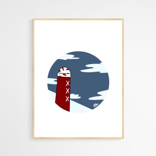 Poster | Amsterdam | Amsterdammertje