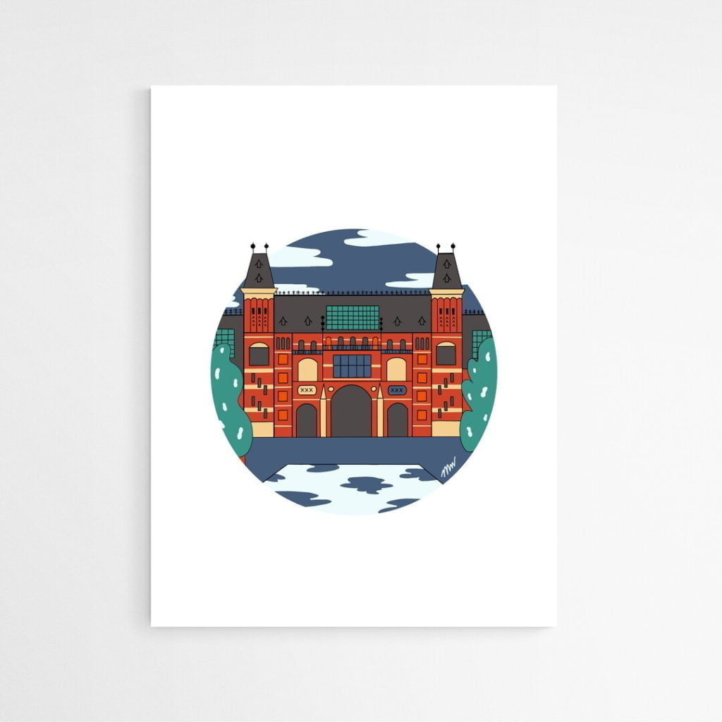 Poster | Amsterdam | Rijksmuseum