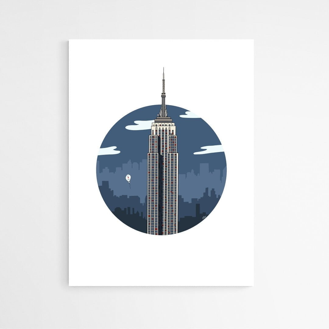 Empire State Building 3 Poster | Empire State Building | New York
