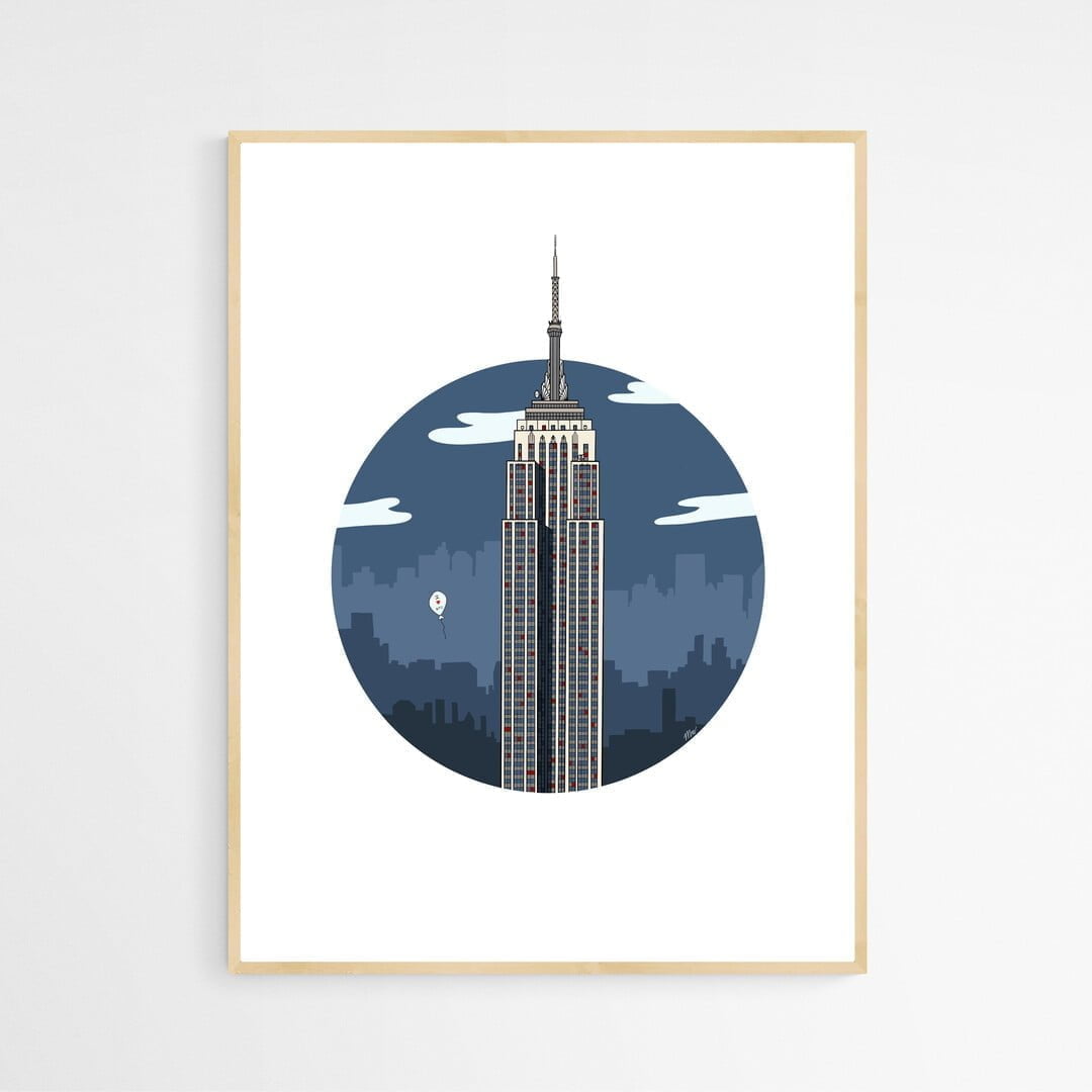 Empire State Building 4 Poster | New York | Empire State Building