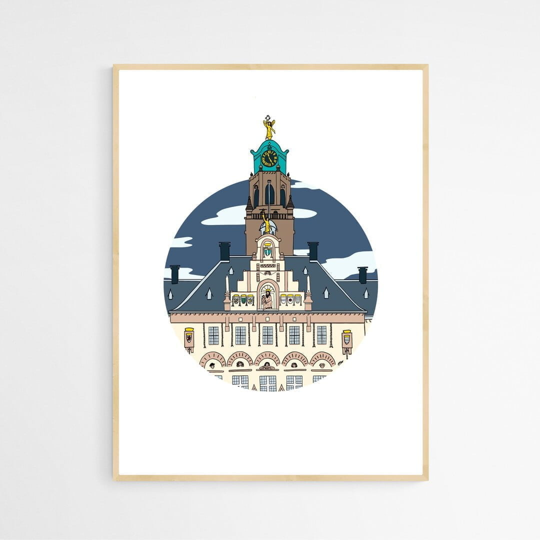 Het Stadhuis 3 Poster | Het Stadhuis | Rotterdam