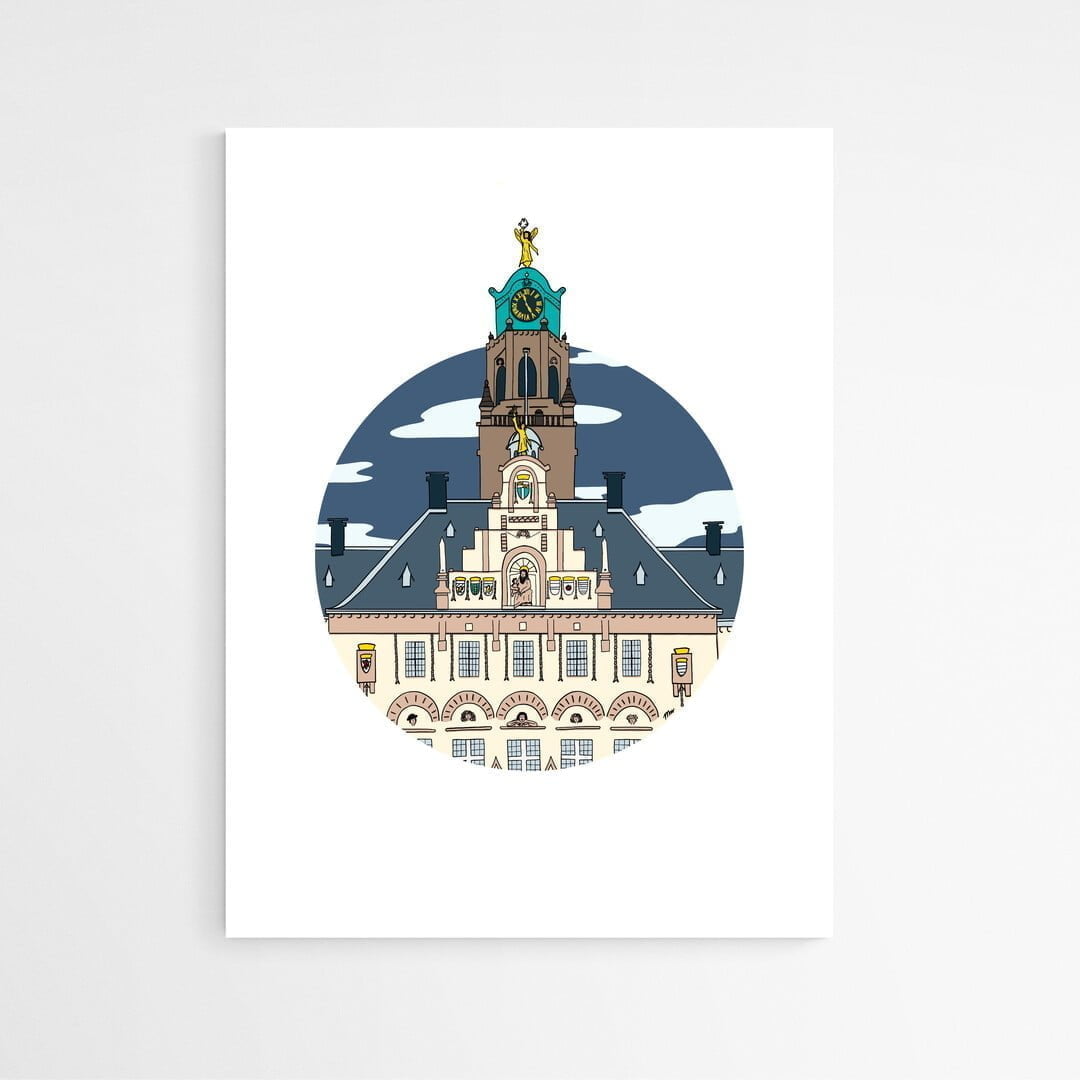 Het Stadhuis 4 Poster | Het Stadhuis | Rotterdam