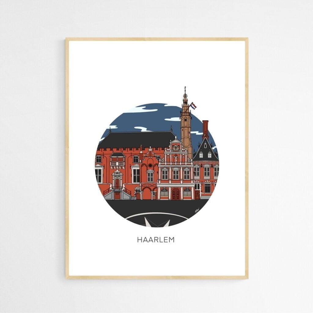Poster | Haarlem | Stadhuis