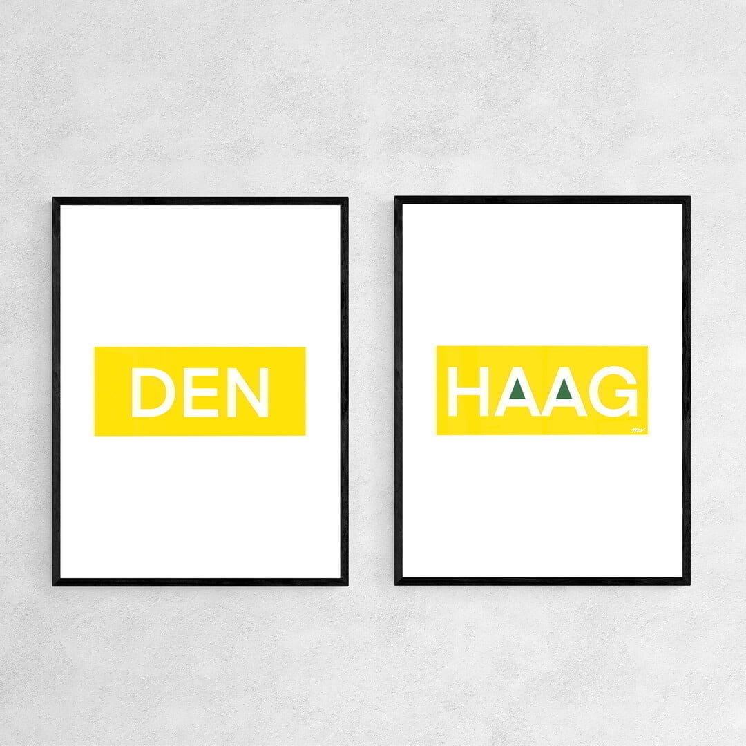 Den Haag Letter Print 1 Den Haag Letter Print