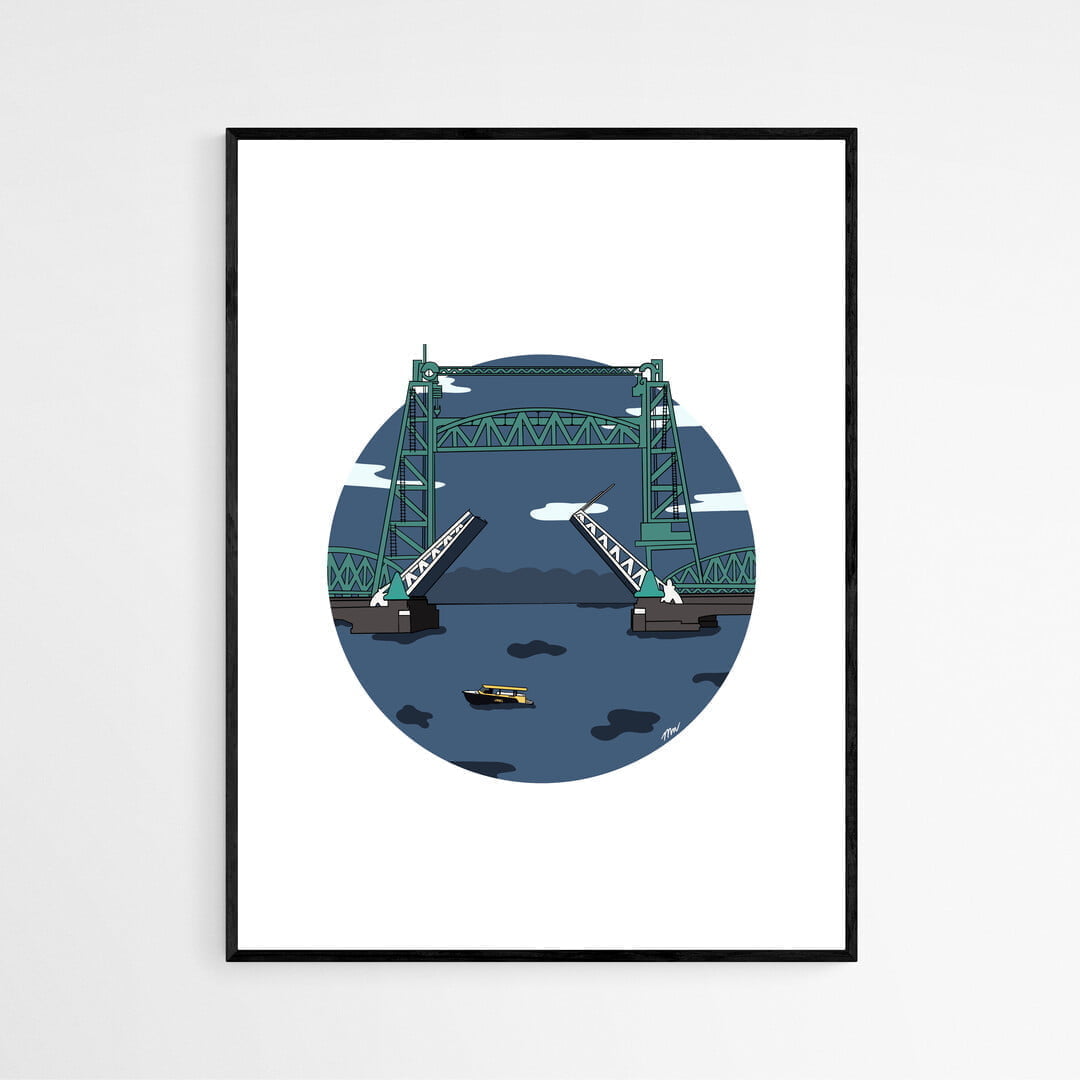 De Hef - Rotterdam 1 Poster | Rotterdam | De Hef