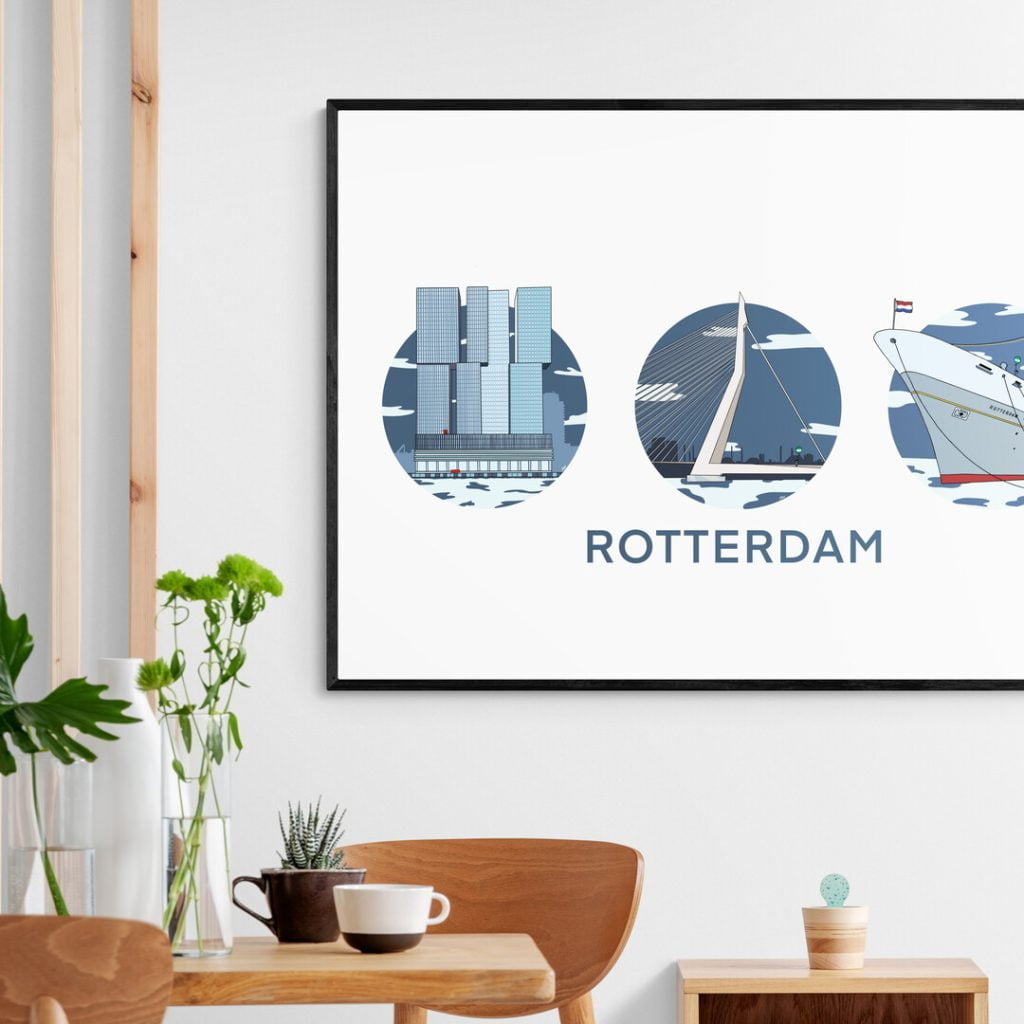 Poster | Rotterdam | Moderne Mix