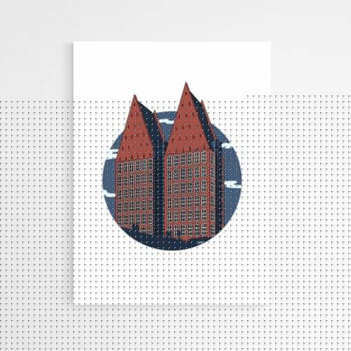 Castalia | Den Haag | Poster