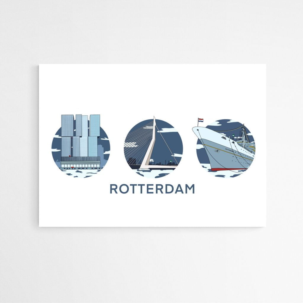 Poster | Rotterdam | Moderne Mix