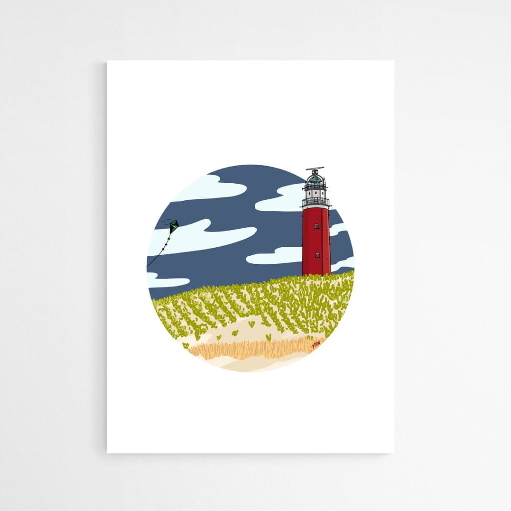 Vuurtoren Texel | Art Print