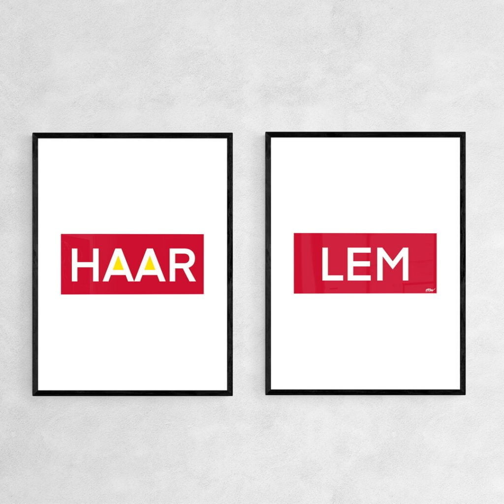Haarlem Letter Poster