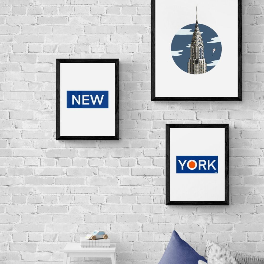 New York | Poster | Tekst