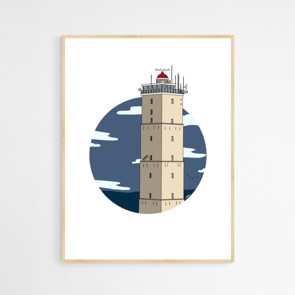 Poster | Terschelling | Brandaris