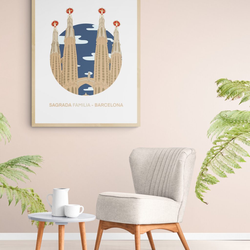 Barcelona - Sagrada Familia Poster