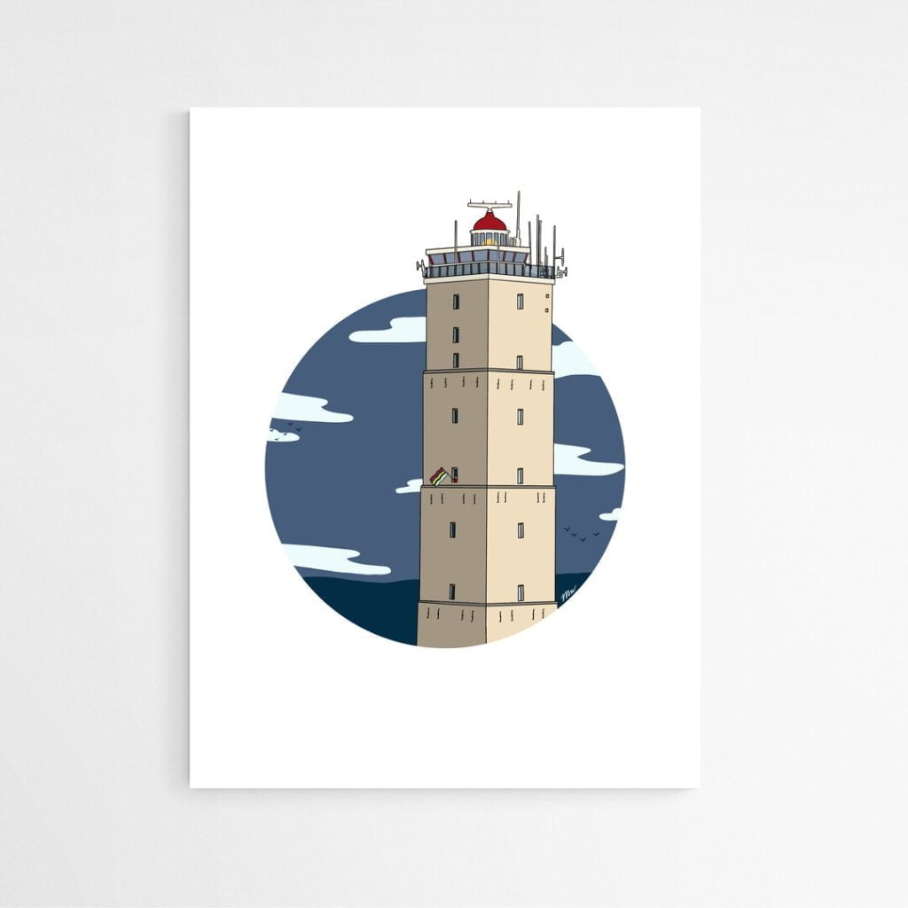 Vuurtoren | Terschelling | Poster