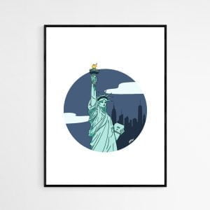 Vrijheidsbeeld New York | Poster