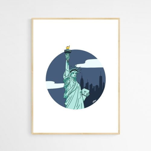 New York | Poster | Vrijheidsbeeld