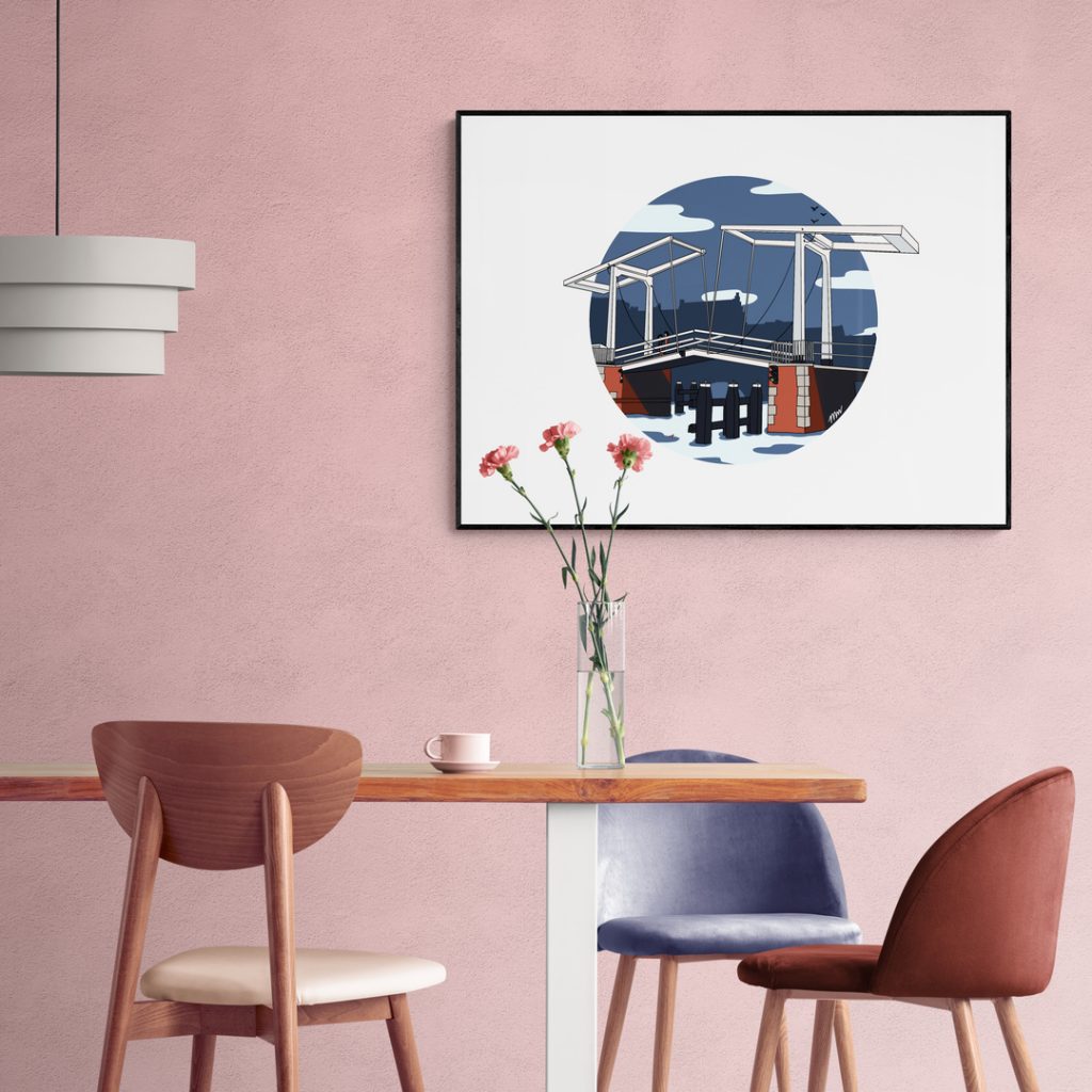 Gravestenenbrug | Haarlem | art print
