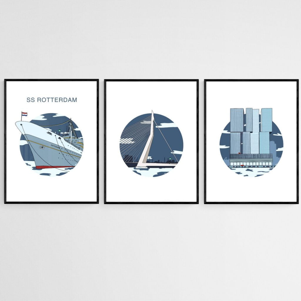 Rotterdam Poster set