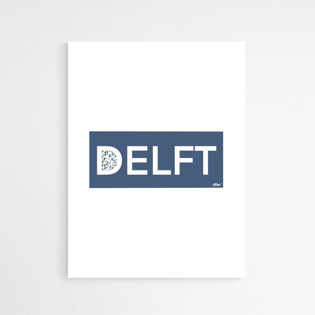 Letter Print Delft