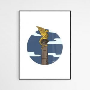 Poster Drakenfontein De Draak Den Bosch