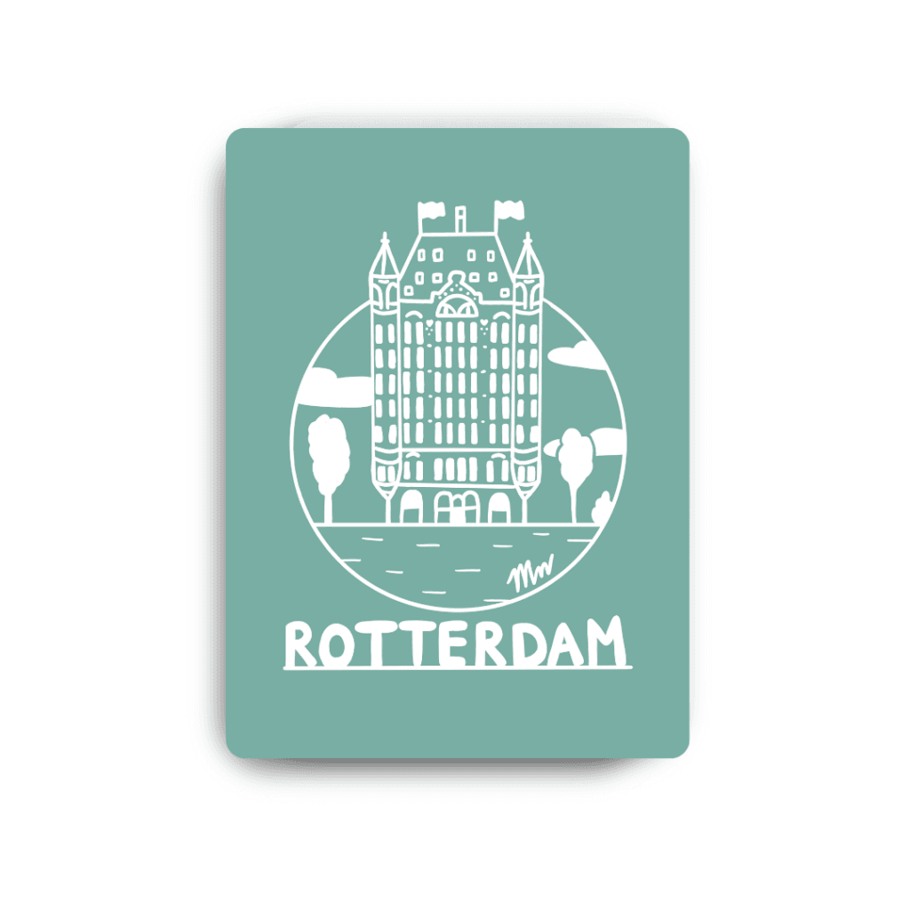 Ansichtkaart Rotterdam Het Witte Huis