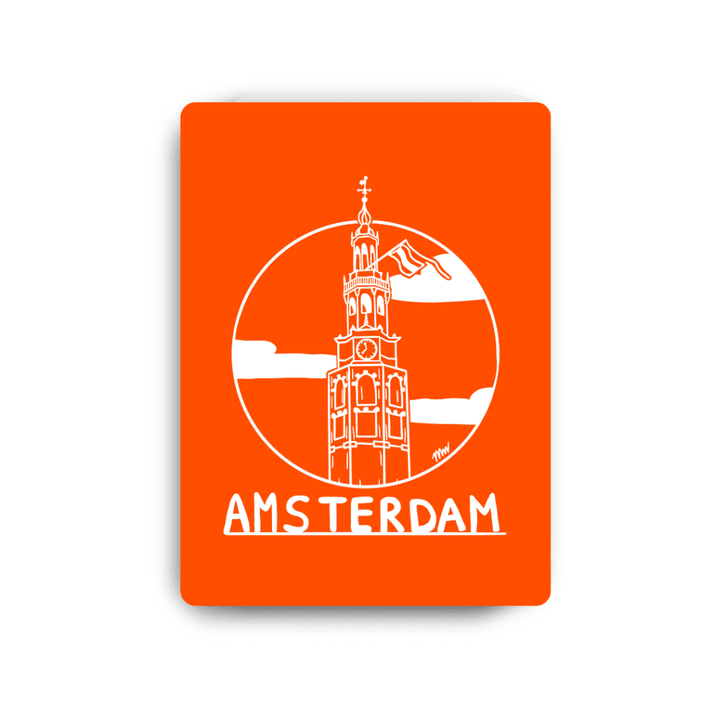 Ansichtkaart Montelbaanstoren Amsterdam