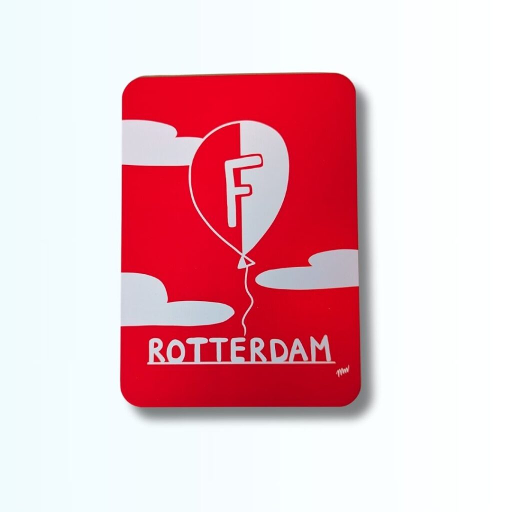 ansichtkaart Rotterdam de Kuip Feyenoord