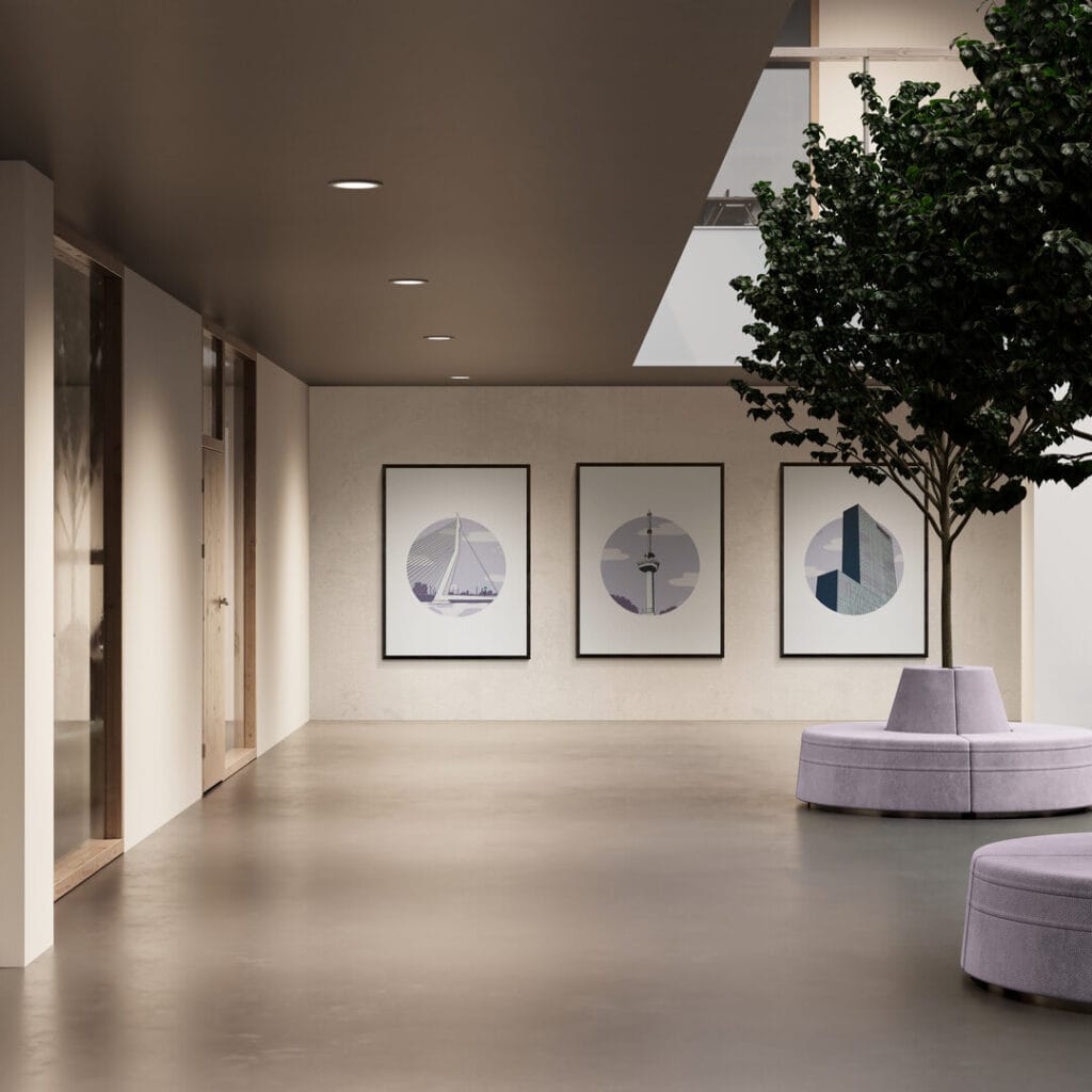 Art Prints voor bedrijven 2 Bedrijfskunst in huisstijlkleuren