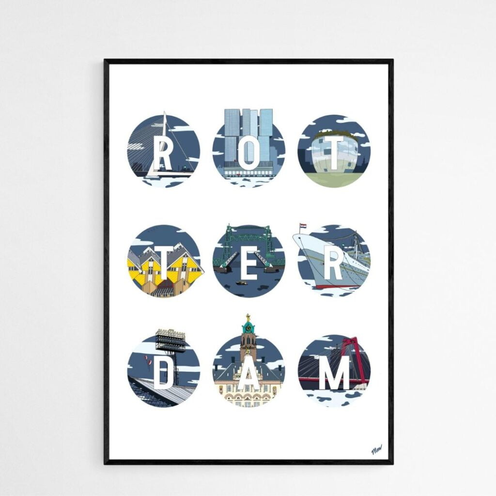 Poster Iconisch Rotterdam