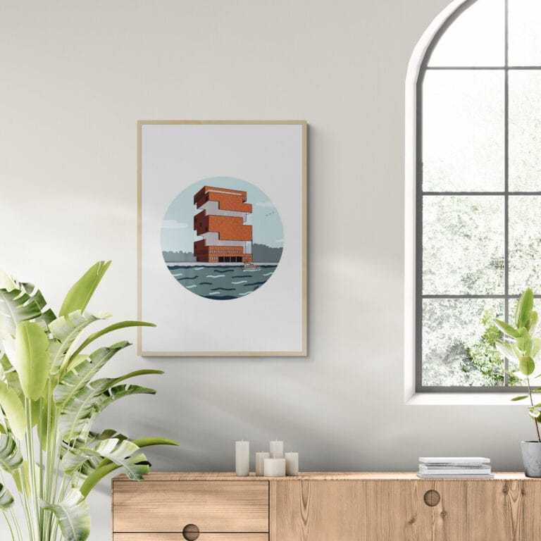 Home 7 MAS - Antwerpen - Poster