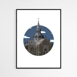 Petruskerk Vught Art Print