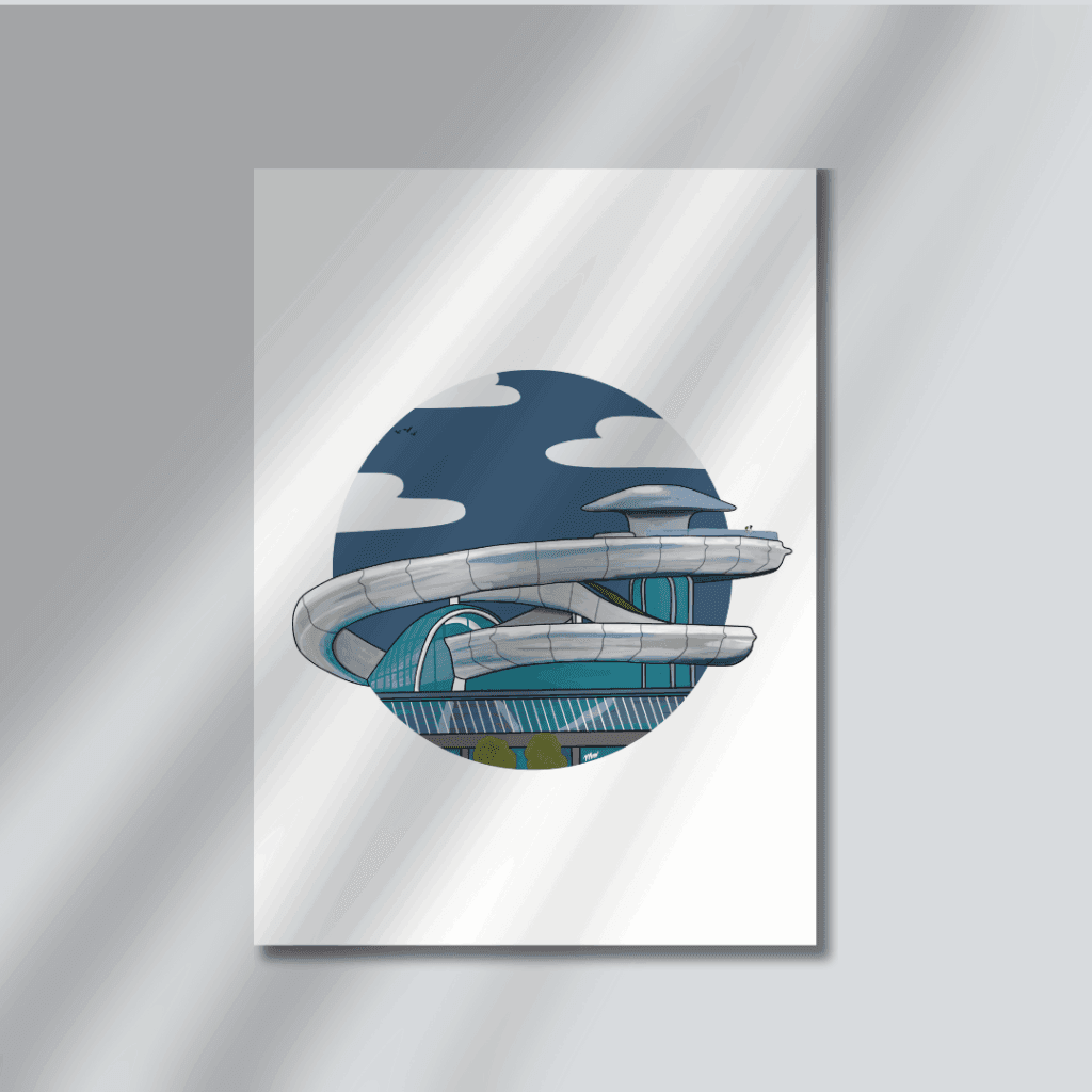 Fenix Rotterdam art print zonder lijst