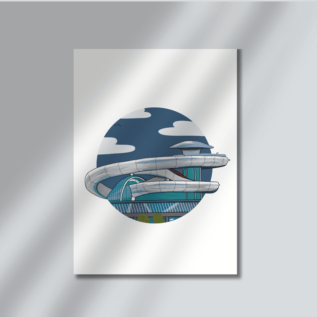 Fenix Museum 3 Fenix Rotterdam art print zonder lijst