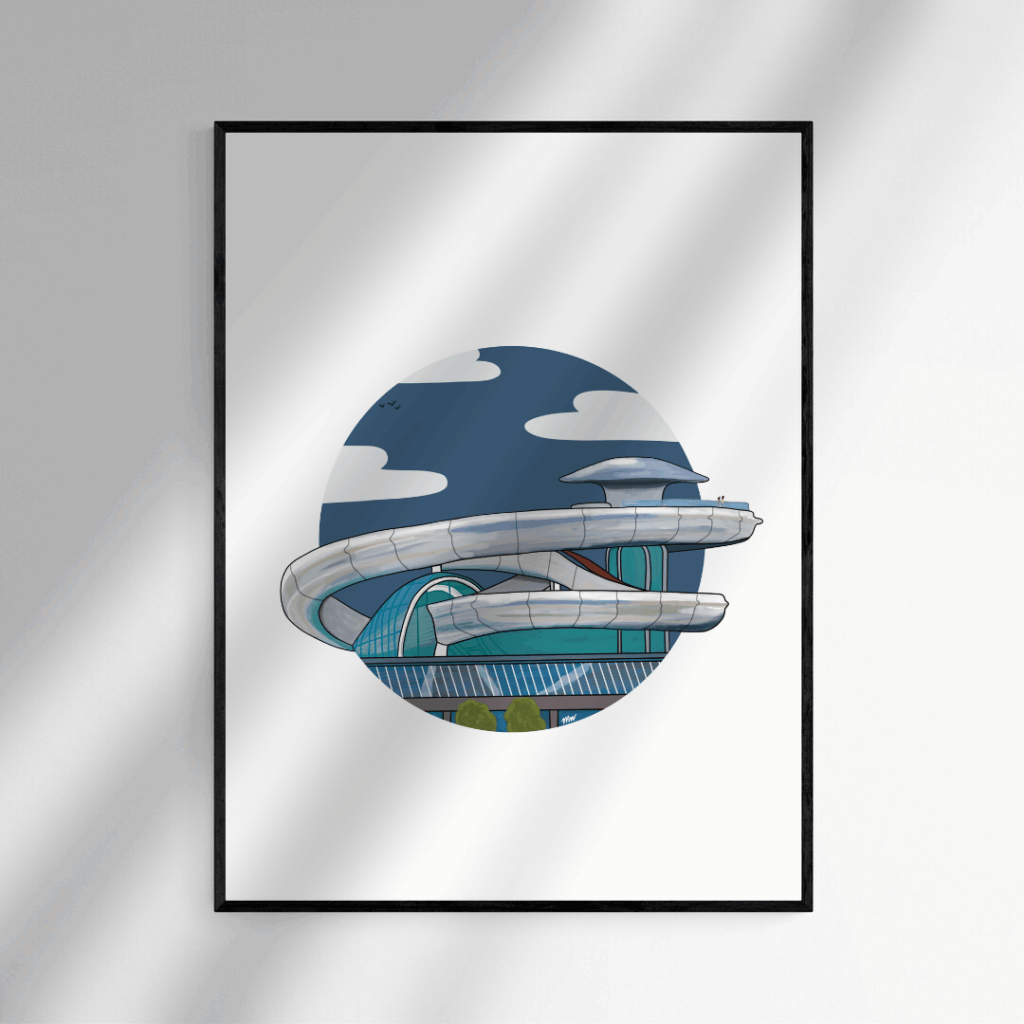 Fenix Rotterdam Poster zwarte lijst