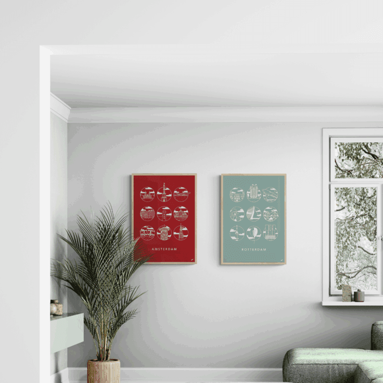 Home 6 Urban Icons Posters
